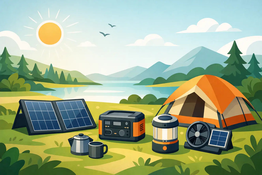 Starter Solar Gear for Camping That Makes Sense