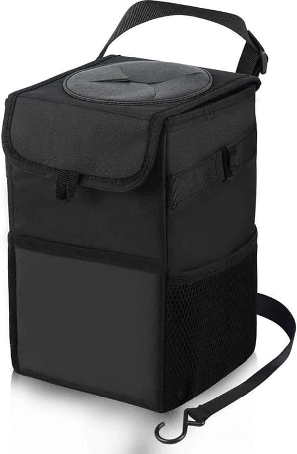 6L Vehicle Seat Organizer / Storage Bin - Black