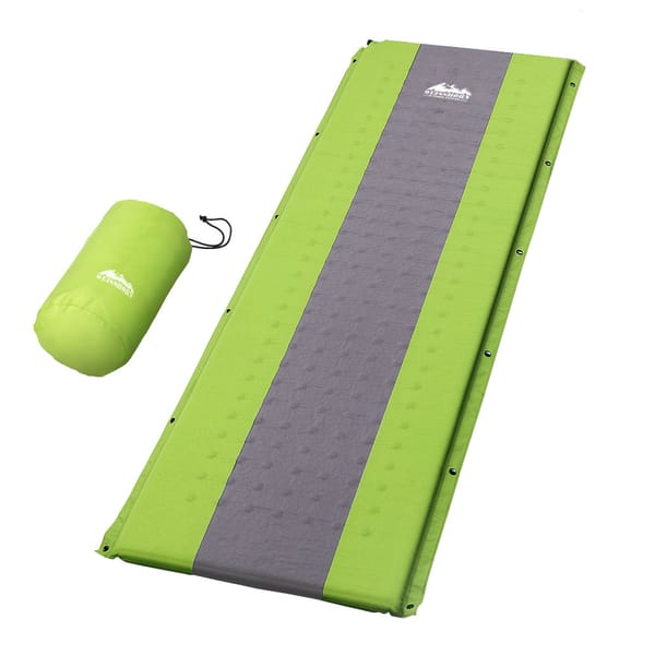Weisshorn self-inflating camping mat in green