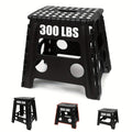 Black Foldable Camping Stool