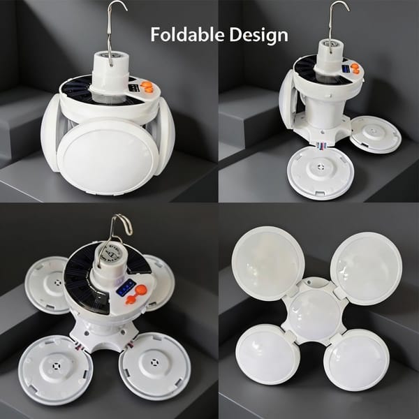 Solar-Assist Camping Bulb Light product image 4