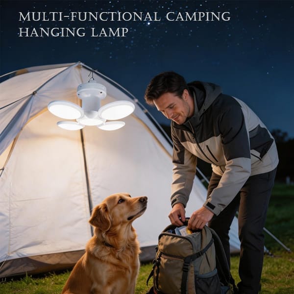 Solar-Assist Camping Bulb Light product image 6