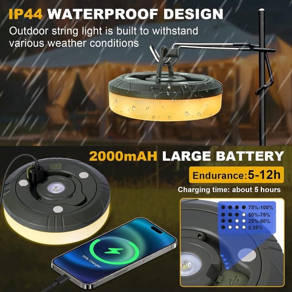 Camping light string product detail