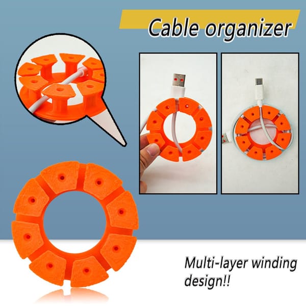 Travel cable organiser accessory