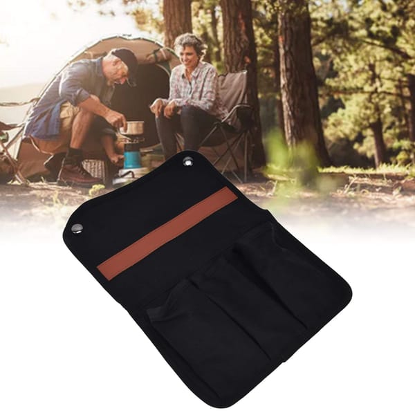 Camping chair storage bag detail