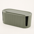 Cable storage box for camp and desk setups