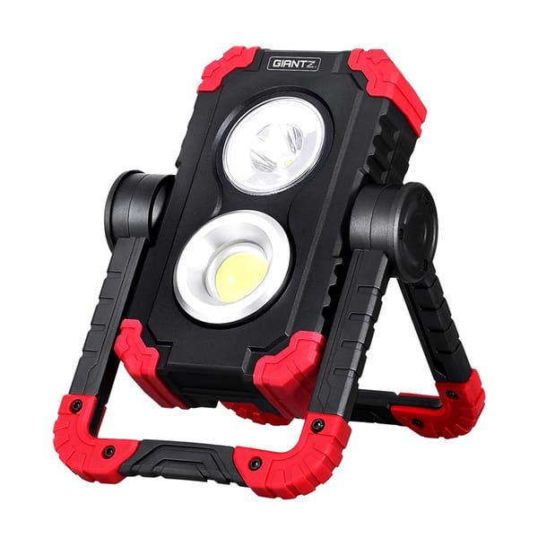 Giantz rechargeable LED work light front view