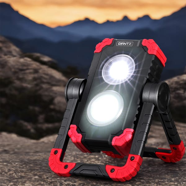 Giantz rechargeable LED work light outdoor use image