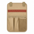 Khaki Camping Chair Armrest Storage Bag