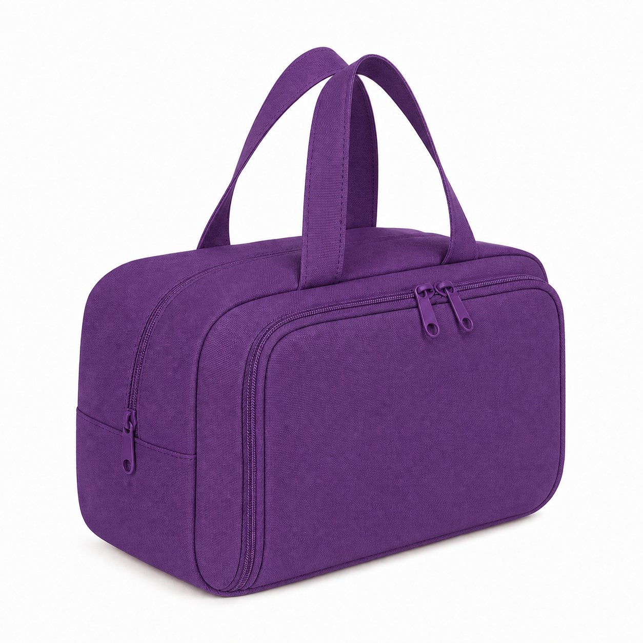 Purple Travel Toiletry Organiser Bag