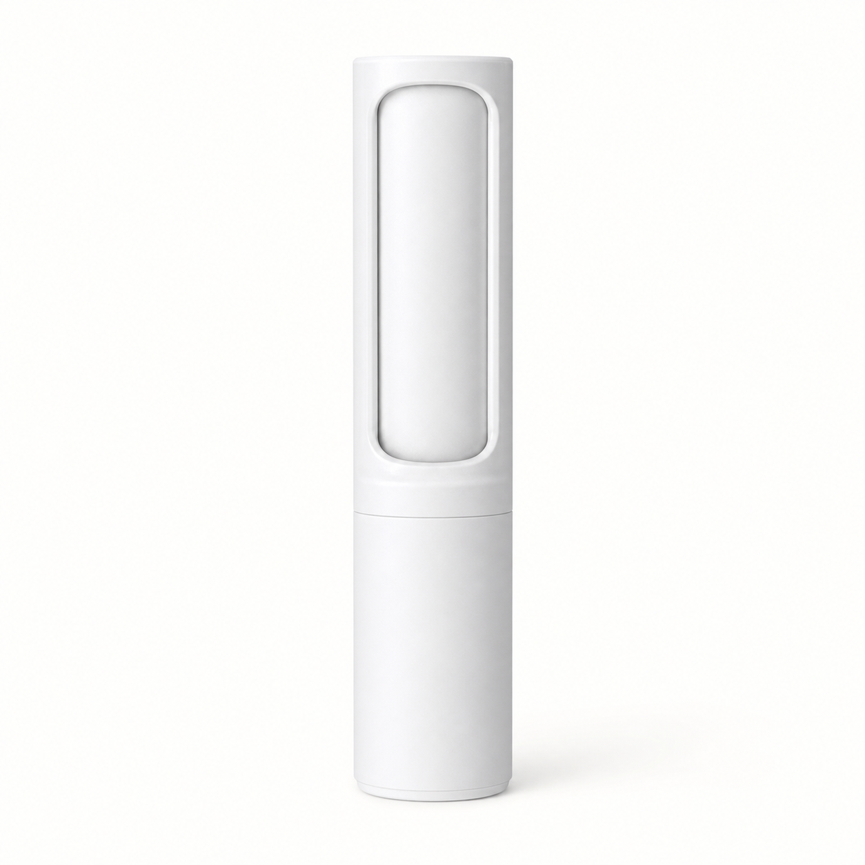 Reusable pet hair remover brush white