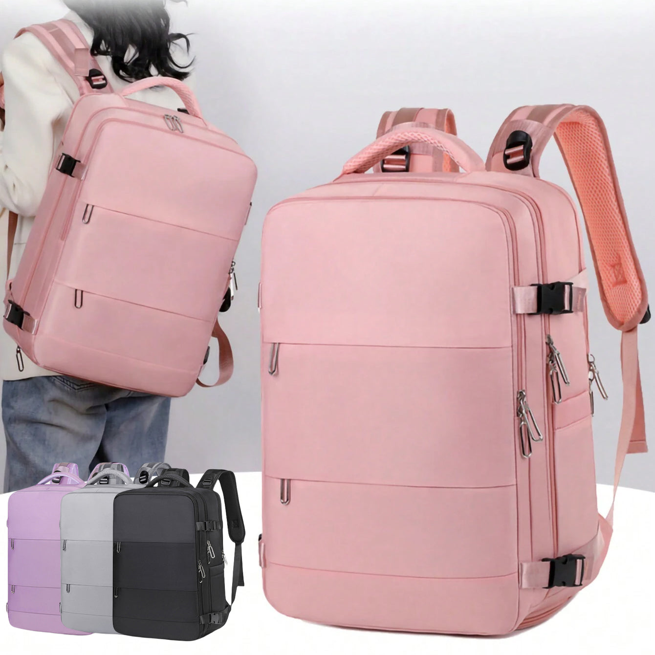 Large Capacity Wet-Dry Travel Backpack