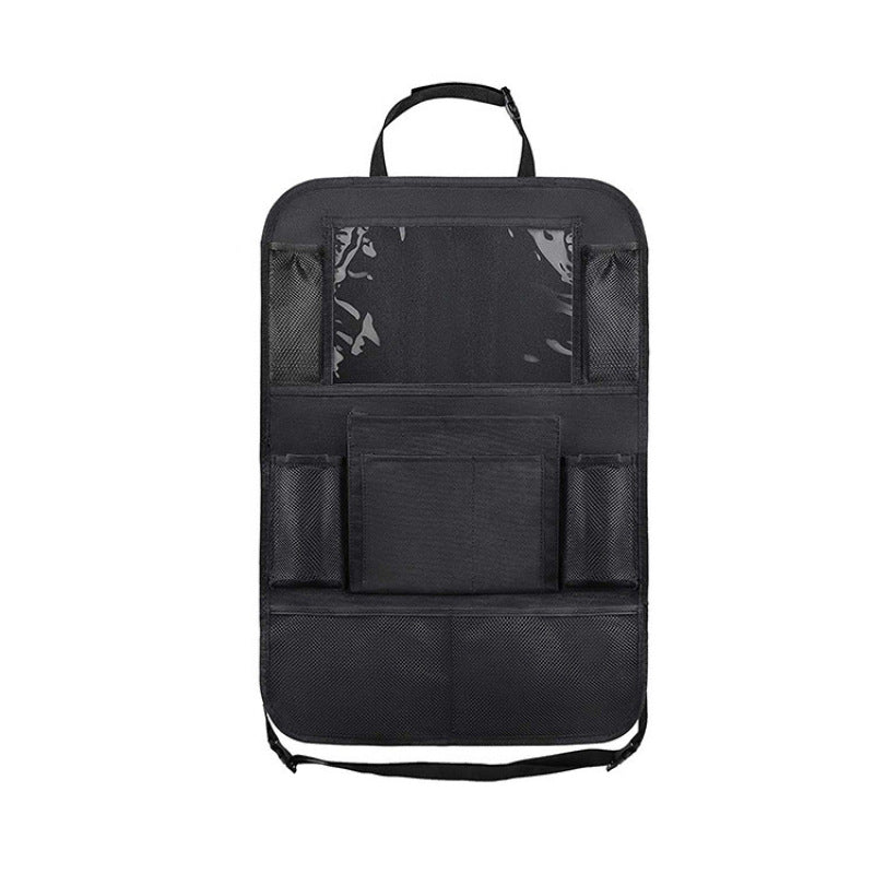Oxford Seat-Back Storage Bag - Black