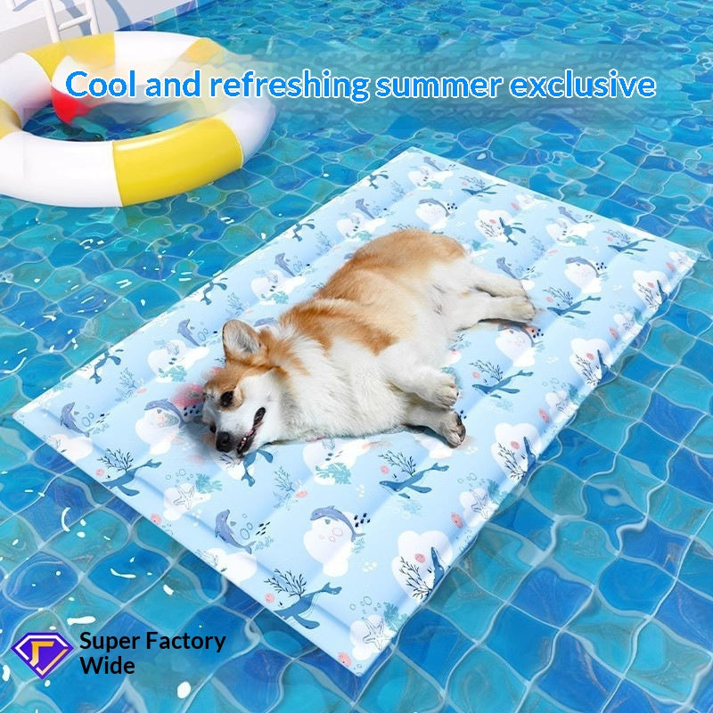 Pet Travel Cooling Mat - Coffee XS