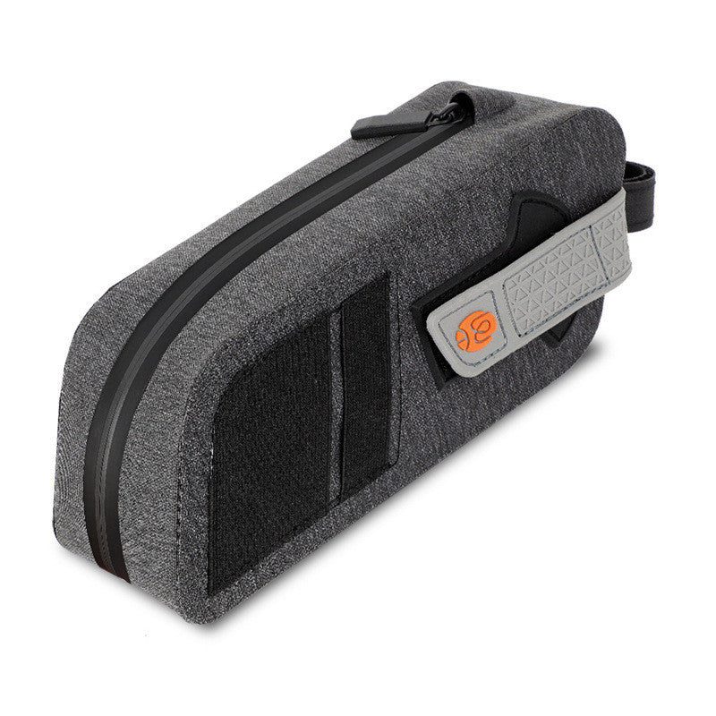 Reflective Bicycle Tail Storage Bag - Black