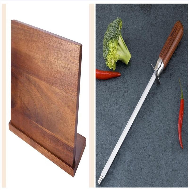 Solid Wood Camp Kitchen Magnetic Holder