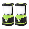 Weisshorn 2-pack green battery camping lanterns