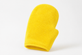 Yellow Hair-Drying Towel Glove