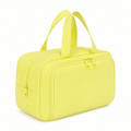 Yellow Travel Toiletry Organiser Bag